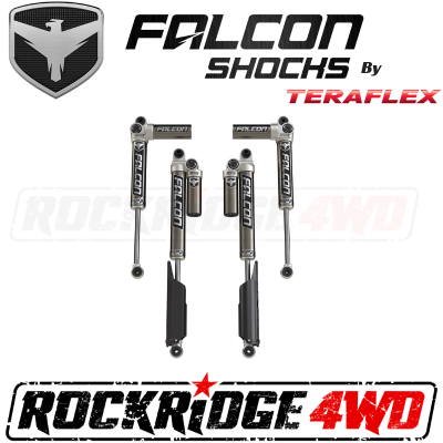 Falcon Shocks - TeraFlex JL 2-Door: Falcon SP2 3.1 Piggyback Shocks (0-1.5” Lift) - All 4 - 10-02-31-400-000