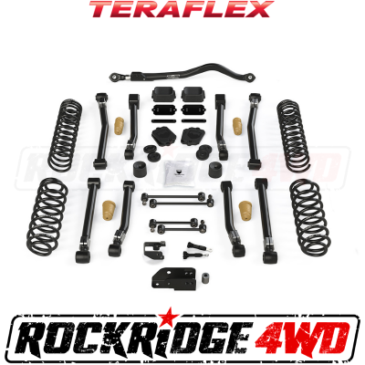 TeraFlex - TeraFlex JLU 4-Door: 3.5” Alpine CT3 Short Arm Suspension System –