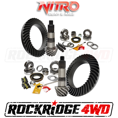 Nitro Gear & Axle - Nitro Gear Package 2018 and newer Jeep Wrangler JL Non-Rubicon Moab Edition or Sport/Sport S/Sahara with Manual Transmission or Sport S/Sahara with Auto Trans.