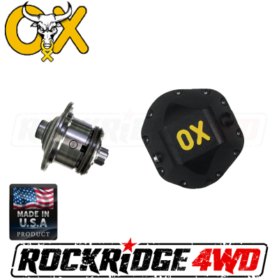 OX Locker - DANA 44 OX Locker (3.73 & DN) 33 SPLINE JEEP CJ XJ MJ TJ LJ - Includes HEAVY DUTY Differential Cover!   -OX-D44-373-33