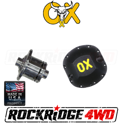 OX Locker - DANA 30 OX Locker (3.55 & DN) 30 SPLINE JEEP CJ XJ MJ YJ TJ LJ ZJ JK WJ - Includes HEAVY DUTY Differential Cover!  -OX-D30-355-30