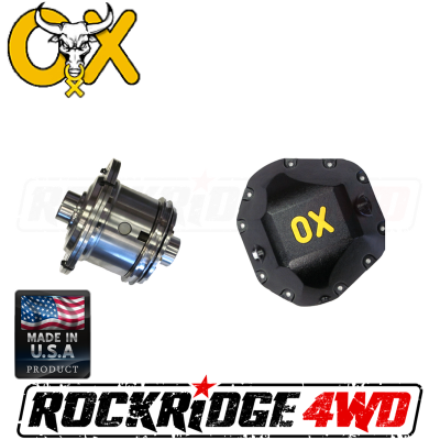 OX Locker - DANA 60 OX Locker (4.10 & LOWER) 35 SPLINE FORD CHEVY DODGE - Includes HEAVY DUTY Differential Cover!    -OX-D60-410-35