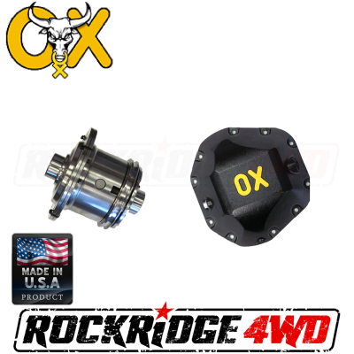 OX Locker - DANA 60 OX Locker (4.56 & HIGHER) 30 SPLINE FORD CHEVY DODGE - Includes HEAVY DUTY Differential Cover!   -OX-D60-456-30