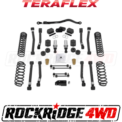 TeraFlex - TeraFlex JL 4dr: 2.5” Alpine RT2 Short Arm Suspension System – No Shock Absorbers