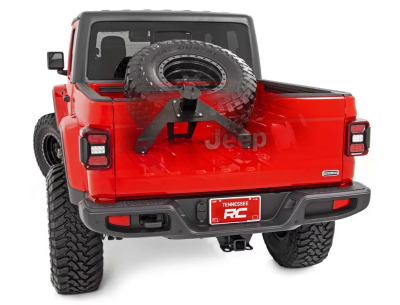 Rough Country - ROUGH COUNTRY BED MOUNT SPARE TIRE CARRIER | JEEP GLADIATOR JT 4WD (2020-2022)