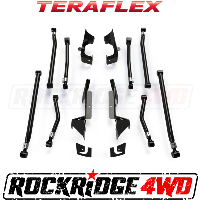 TeraFlex - TeraFlex JK: Alpine IR Long Control Arm & Bracket Kit – 8-Arm (3-6” Lift)