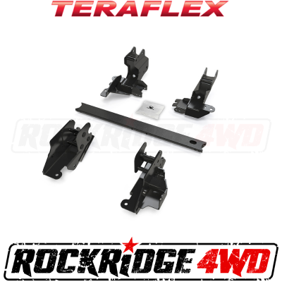 TeraFlex - TeraFlex JL 2dr: Alpine Long Arm Bracket Kit (3-6” Lift) – Brackets Only