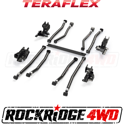 TeraFlex - TeraFlex JL 2dr: Alpine IR Long Control Arm & Bracket Kit – 8-Arm Adjustable (3-6” Lift)