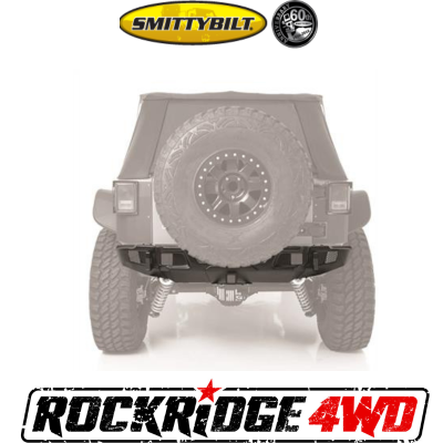 Smittybilt - Smittybilt Stryker Modular Rear Bumper for 07-18 Jeep Wrangler JK - 76732