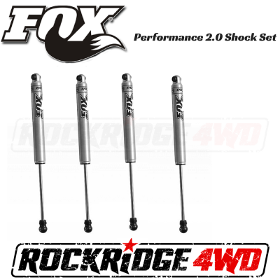 Fox Shocks - FOX IFP 2.0 PERFORMANCE Series Shocks for 99-04 FORD F350 SUPERDUTY w/ 0-1" of Lift * Set of 4*
