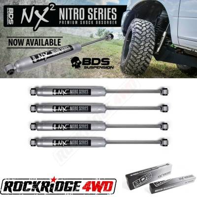 BDS Suspension - BDS NX2 Series Shocks for 73-87 GMC CHEVY K5 Blazer 1/2 3/4 Ton PU w/ 6-8" of Lift *Set of 4*