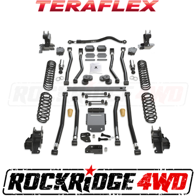 TeraFlex - TeraFlex JL 2dr: 4.5” Alpine RT4 Long Arm Suspension System *Select Shocks*