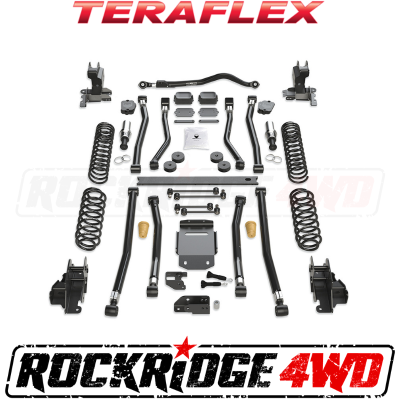 TeraFlex - TeraFlex JL 4dr: 3.5” Alpine RT3 Long Arm Suspension System *Select Shocks*