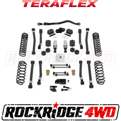 TeraFlex - TeraFlex JL 4dr: 3.5” Alpine RT3 Short Arm Suspension System *Select Shocks*