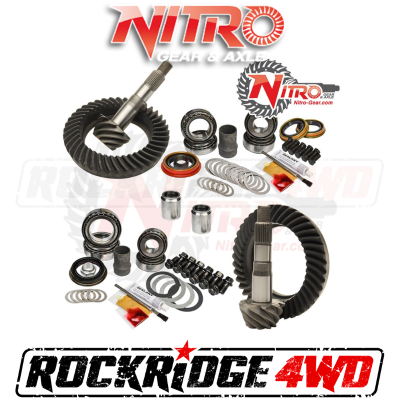 Nitro Gear & Axle - Nitro Gear Package Kit for 2003-2009 Toyota FJ Cruiser, 4Runner, J120, Hilux W/O E-Locker *Select Ratio*