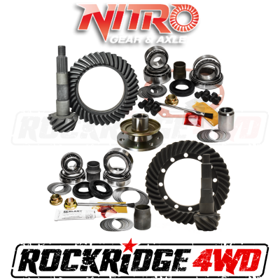 Nitro Gear & Axle - Nitro Gear Package for 1991-1997 Toyota Land Cruiser 70 & 80 Series with OEM E-locker *SELECT RATIO*