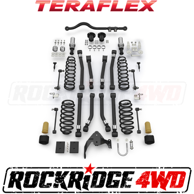 TeraFlex - TeraFlex JK 4dr: 3” Alpine RT3 Short Arm Suspension System – *Select Shocks*
