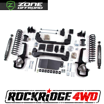Zone Offroad - Zone Offroad 6" Suspension System for 2019 Dodge/Ram 1500 & Rebel 4WD