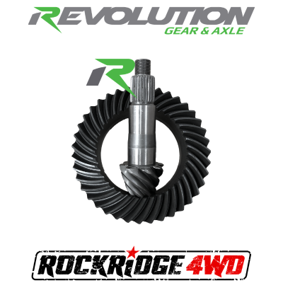 REVOLUTION GEAR - REVOLUTION GEAR DANA 220MM (44) JEEP JL RUBICON REAR RING AND PINION *Select Ratio*