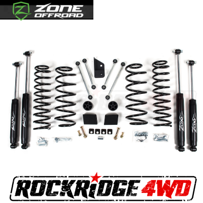 Zone Offroad - Zone Offroad 3" Suspension System 2018-2020 Jeep Wrangler JL *Select Model*