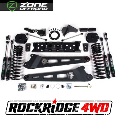 Zone Offroad - Zone Offroad 4.5" Radius Arm Systems for 2019-2020 RAM 2500 4WD Diesel