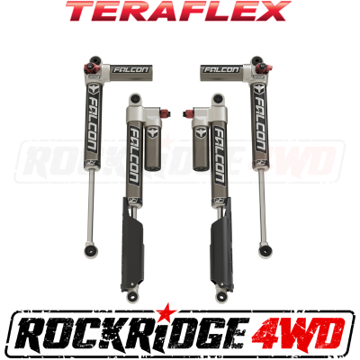 TeraFlex - TeraFlex JT: Falcon SP2 3.3 Fast Adjust Piggyback Shocks (0-1.5” Lift) – All 4