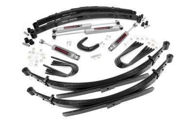 Rough Country - ROUGH COUNTRY 6 INCH LIFT KIT 52 INCH REAR SPRINGS | GMC C15/K15 TRUCK/HALF-TON SUBURBAN (73-76)