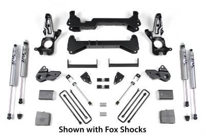 BDS Suspension - BDS Suspension 7" lift kit for 2001-2010 Chevrolet/ GMC 2WD 3/4 ton 2500HD pickup truck - 149H