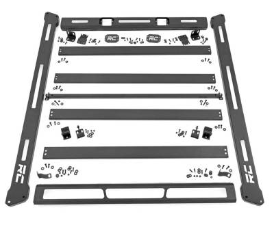 Rough Country - ROUGH COUNTRY JEEP ROOF RACK SYSTEM (18-22 JL)