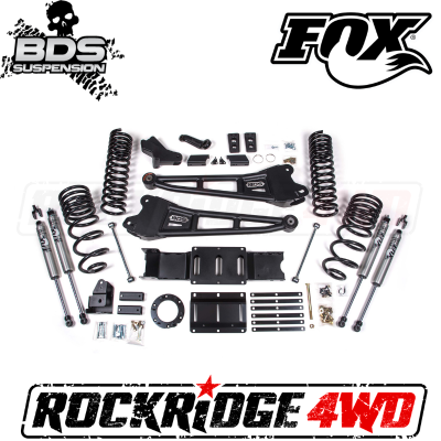 BDS Suspension - BDS 4" Radius Arm Lift System for 2019+ Dodge / Ram 2500 Pickup w/ Rear Coil
