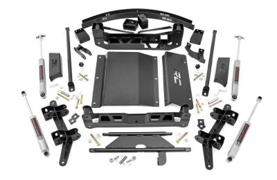 Rough Country - ROUGH COUNTRY 6 INCH LIFT KIT CHEVY/GMC C1500/K1500 TRUCK/SUV 4WD (1988-1999)