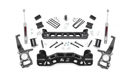 Rough Country - ROUGH COUNTRY 4 INCH LIFT KIT FORD F-150 2WD (2011-2014)
