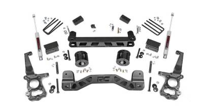 Rough Country - ROUGH COUNTRY 4 INCH LIFT KIT FORD F-150 2WD (2015-2020)