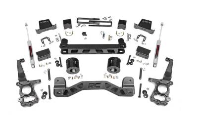 Rough Country - ROUGH COUNTRY 6 INCH LIFT KIT FORD F-150 2WD (2015-2020)