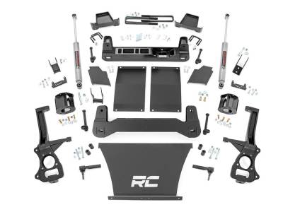 Rough Country - ROUGH COUNTRY 6 INCH LIFT KIT CHEVY SILVERADO 1500 2WD/4WD (2019-2022)