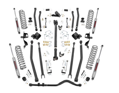 Rough Country - ROUGH COUNTRY 6 INCH LIFT KIT LONG ARM | JEEP WRANGLER JL 4WD | 4 DOOR (2018-2022)