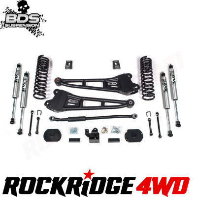 BDS Suspension - BDS Suspension 3" Radius Arm Suspension Lift Kit for 2019-2020 Dodge / Ram 2500 Pickup w/ Rear Coil