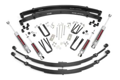 Rough Country - ROUGH COUNTRY 3 INCH LIFT KIT REAR SPRINGS | TOYOTA TRUCK 4WD (1984-1985)