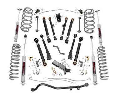 Rough Country - ROUGH COUNTRY 6 INCH LIFT KIT JEEP WRANGLER TJ 4WD (1997-2006)