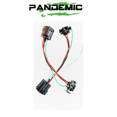 Pandemic - Pandemic 2007-18 Jeep Wrangler JK Taillight Conversion Plug-n-Play Adapter Harness | SOLD INDIVIDUALLY