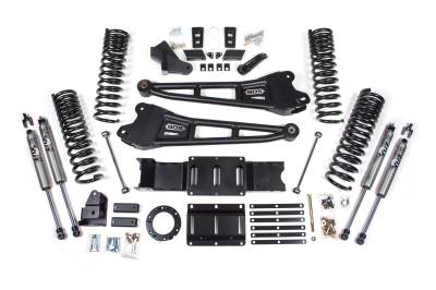 BDS Suspension - BDS 5.5" Radius Arm Lift Kit 2019-2020 Dodge / Ram 2500 Truck w/ Rear Coil | Gas Only