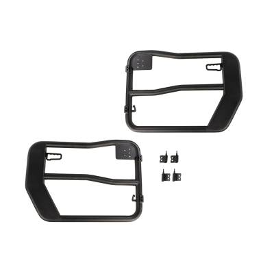 Rugged Ridge - RUGGED RIDGE FORTIS TUBE DOORS, FRONT for JEEP WRANGLER JK 07-18