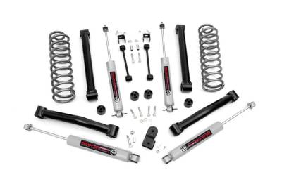 Rough Country - ROUGH COUNTRY 3.5 INCH LIFT KIT V-6 MOTOR | JEEP GRAND CHEROKEE ZJ 4WD (93-98)