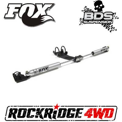BDS Suspension - BDS | Fox 2.0 Dual Steering Stabilizer Kit for 07-18 Jeep Wrangler JK