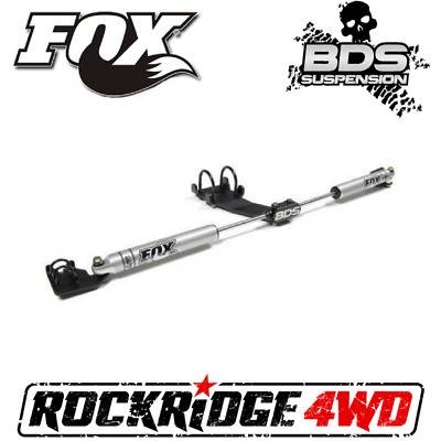 BDS Suspension - BDS | FOX 2.0 DUAL STEERING STABILIZER KIT FOR 08-12 DODGE RAM 2500 | 3500 T-STYLE STEERING
