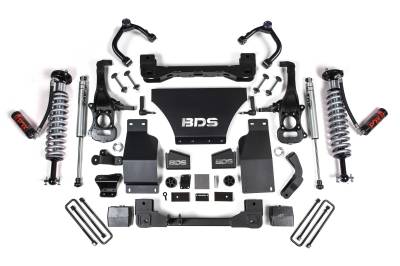 BDS Suspension - BDS 4" Coilover Lift Kit | Diesel | 2019-2023 Chevy / GMC 1/2 Ton Truck 4WD Trail Boss or GMC AT4