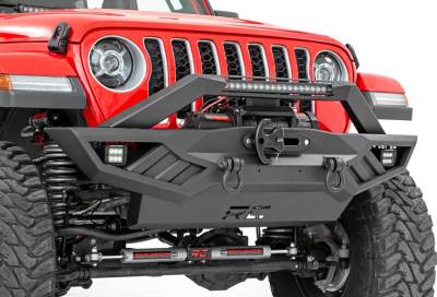 Rough Country - ROUGH COUNTRY FRONT WINCH BUMPER | JEEP GLADIATOR JT/WRANGLER JK & JL