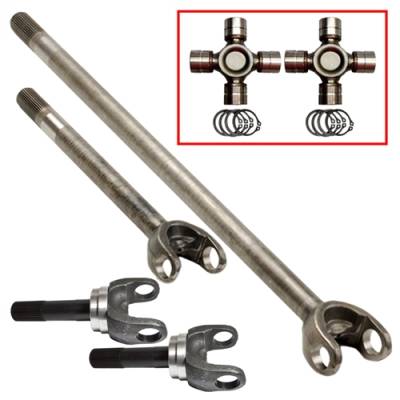 Nitro Gear & Axle - Nitro 4340 Chromoly Front Axle Kit Dana 60, 99-04 Ford Super Duty, 35 Spl, with 806X Joint