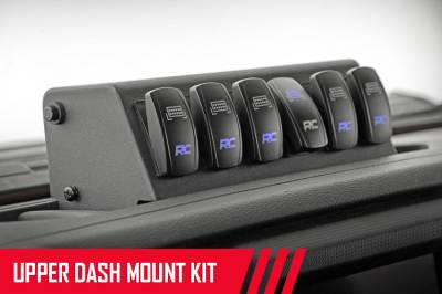 Rough Country - ROUGH COUNTRY MLC-6 MULTIPLE LIGHT CONTROLLER (18-22 WRANGLER JL) (20-22 GLADIATOR JT) | Upper Dash Kit