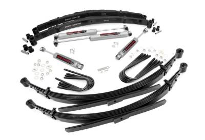 Rough Country - ROUGH COUNTRY 4 INCH LIFT KIT | 52" RR SPRING | GMC C15/K15 TRUCK/HALF-TON SUBURBAN (69-72)